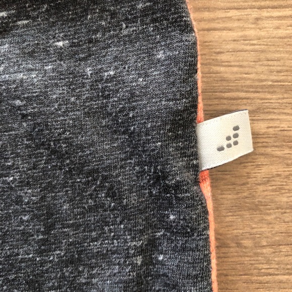 BCG VINTAGE Orange Black Tank Retro 80s Workout Top - Picture 4 of 9